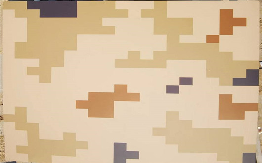 新乡荒漠迷彩漆喷涂